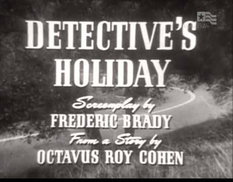 Detective’s Holiday 1954