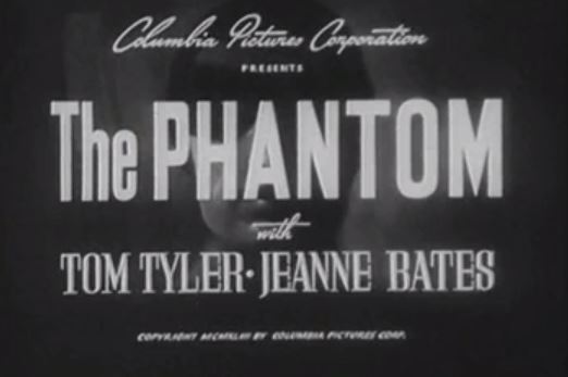 The Phantom Serial 1943 – 15 Chapters