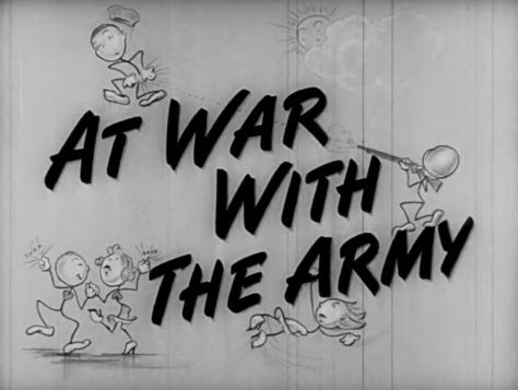 At War with the Army 1950 w/ Jerry Lewis